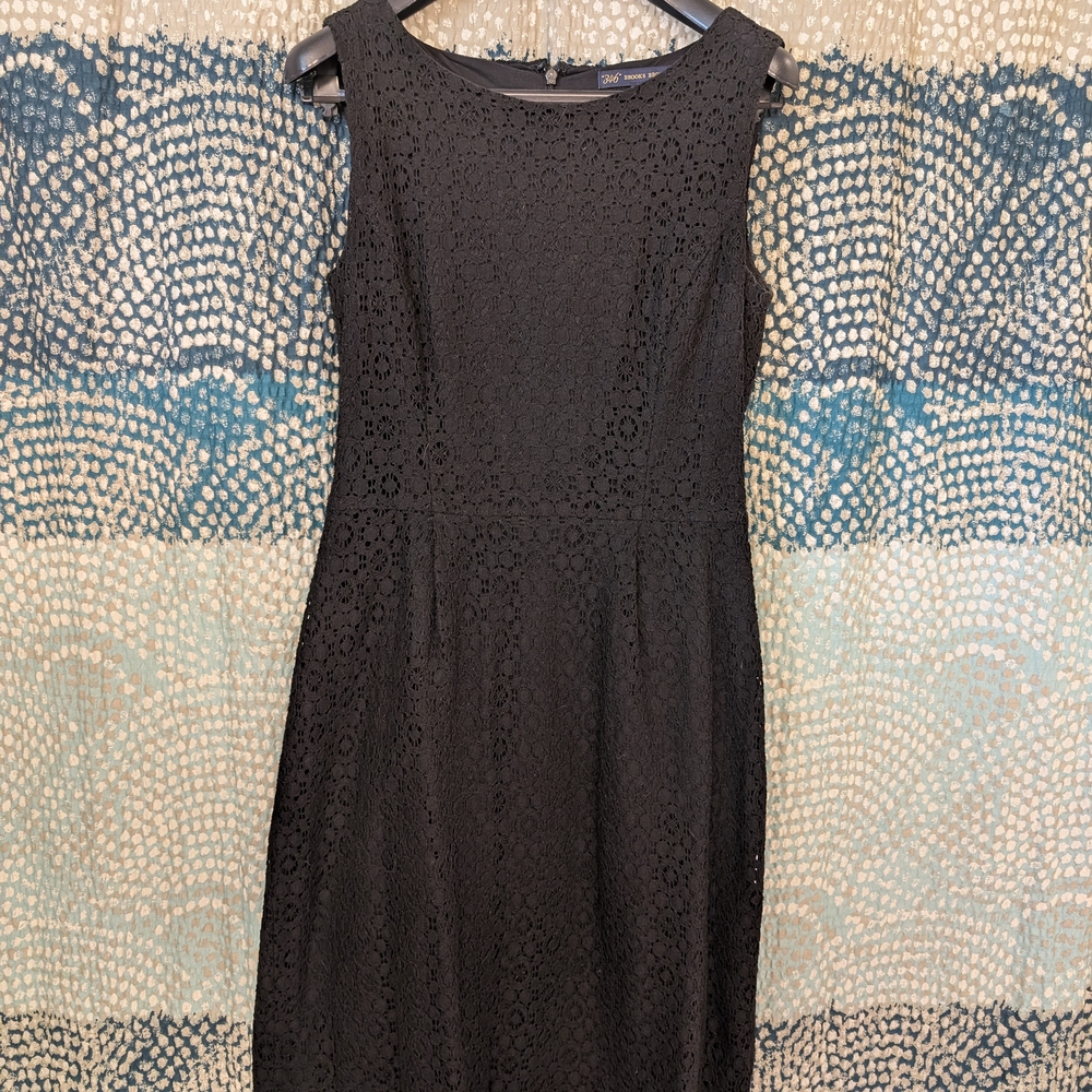 Elegant Black Lace Dress